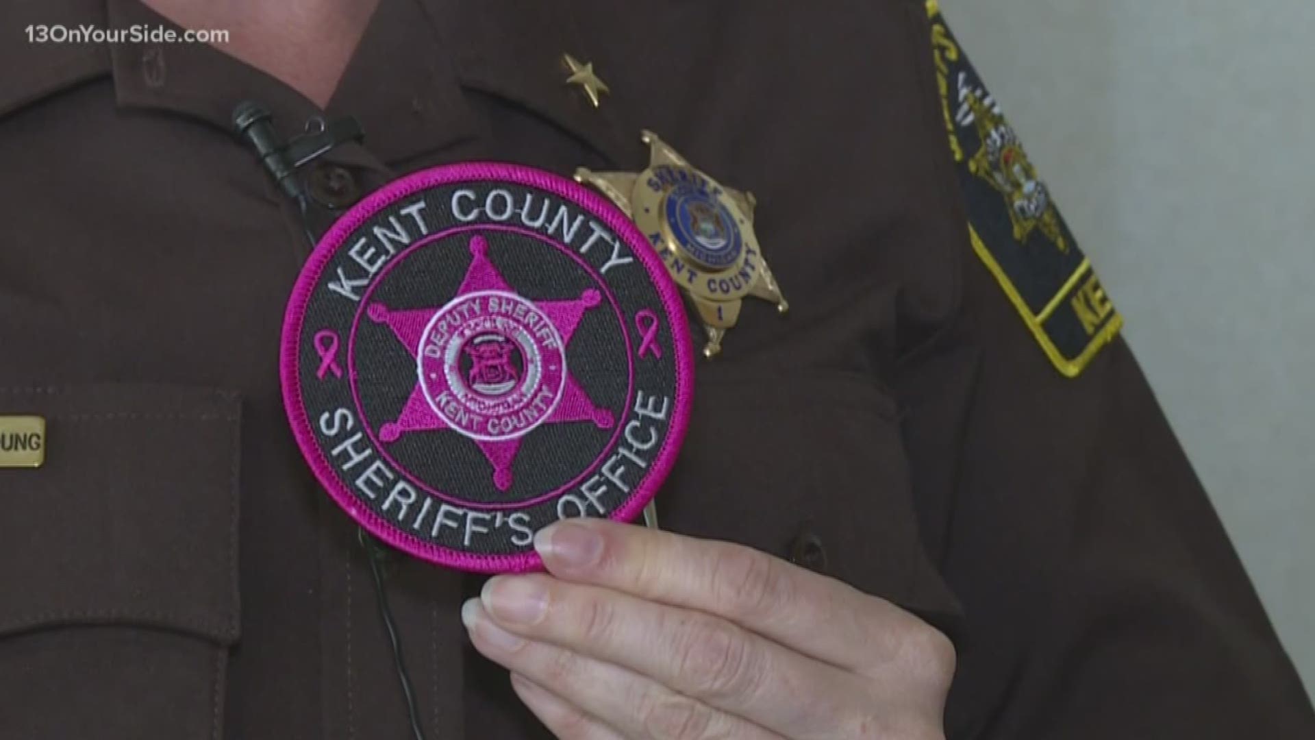 Kent County Sheriff's Office is going pink