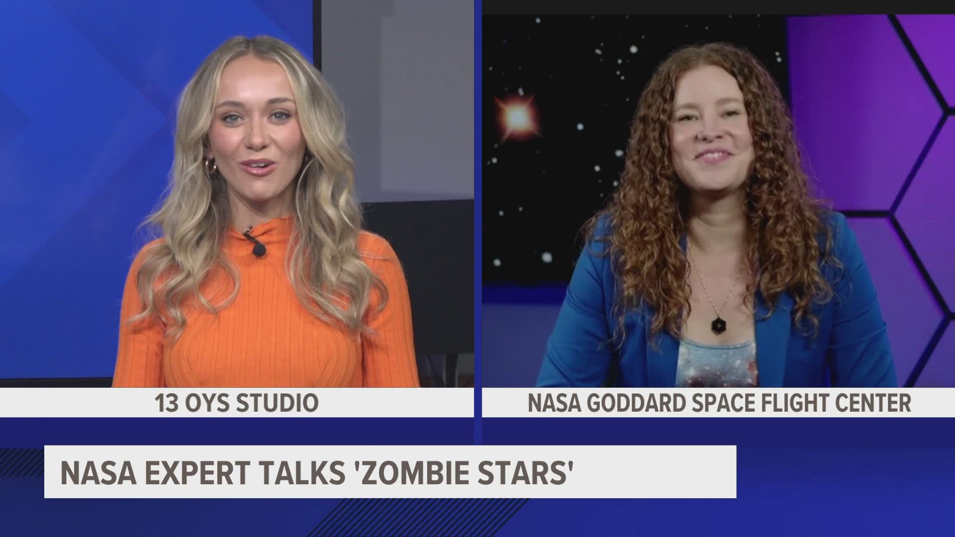 13 ON YOUR SIDE spoke with NASA astrophysicist on what trick-or-treaters can expect from the 'zombie star' lighting up the night sky on Halloween.