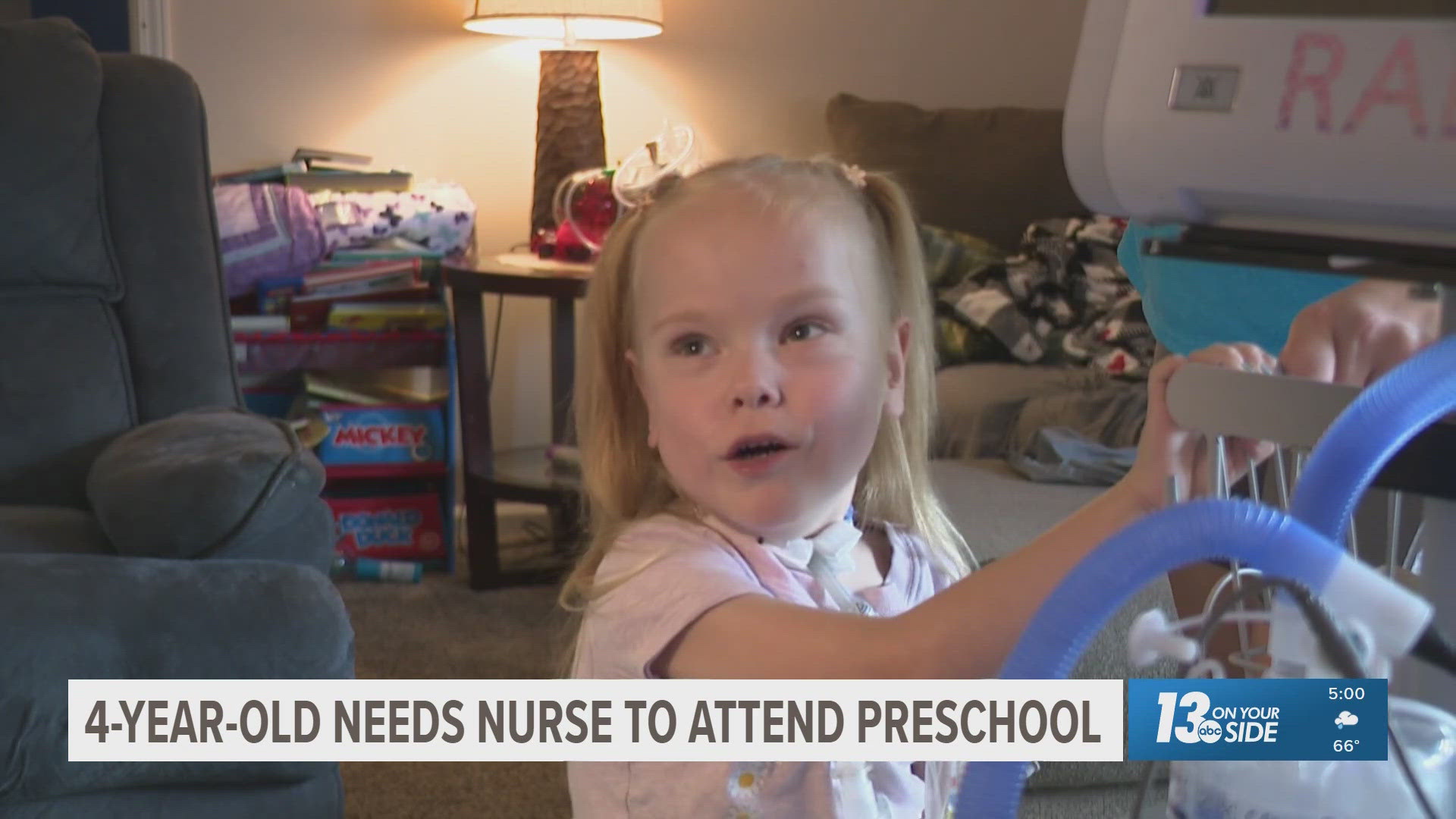 Mom says 4-year-old needs nurse to attend preschool | wzzm13.com