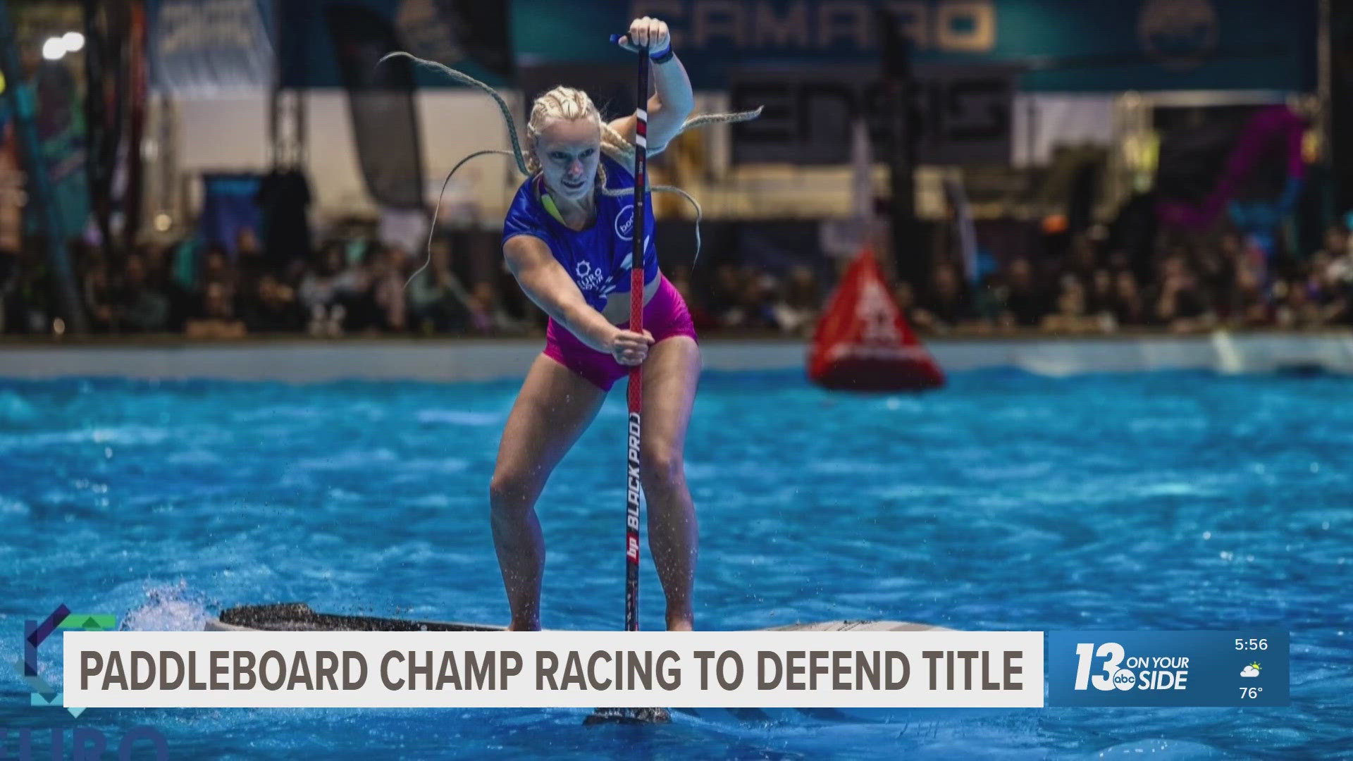 Paddleboard world champ aims to defend title in Abu Dhabi | wzzm13.com