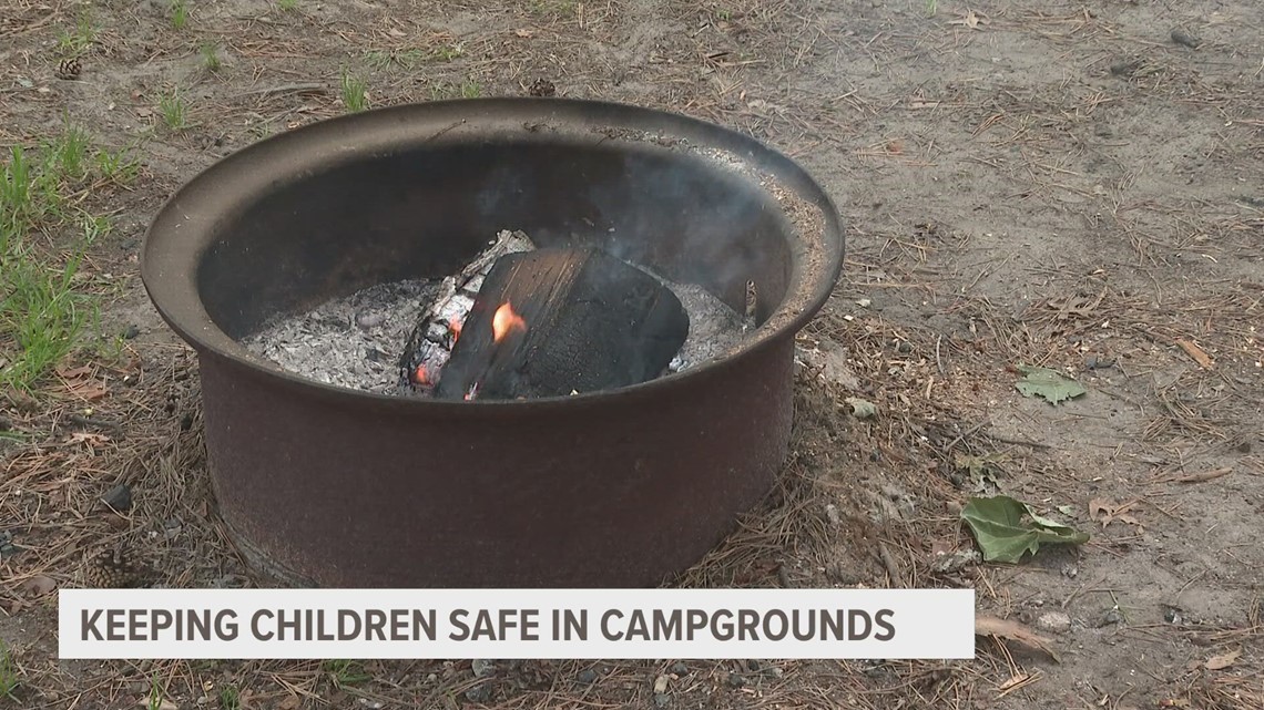 How to keep children safe in campgrounds