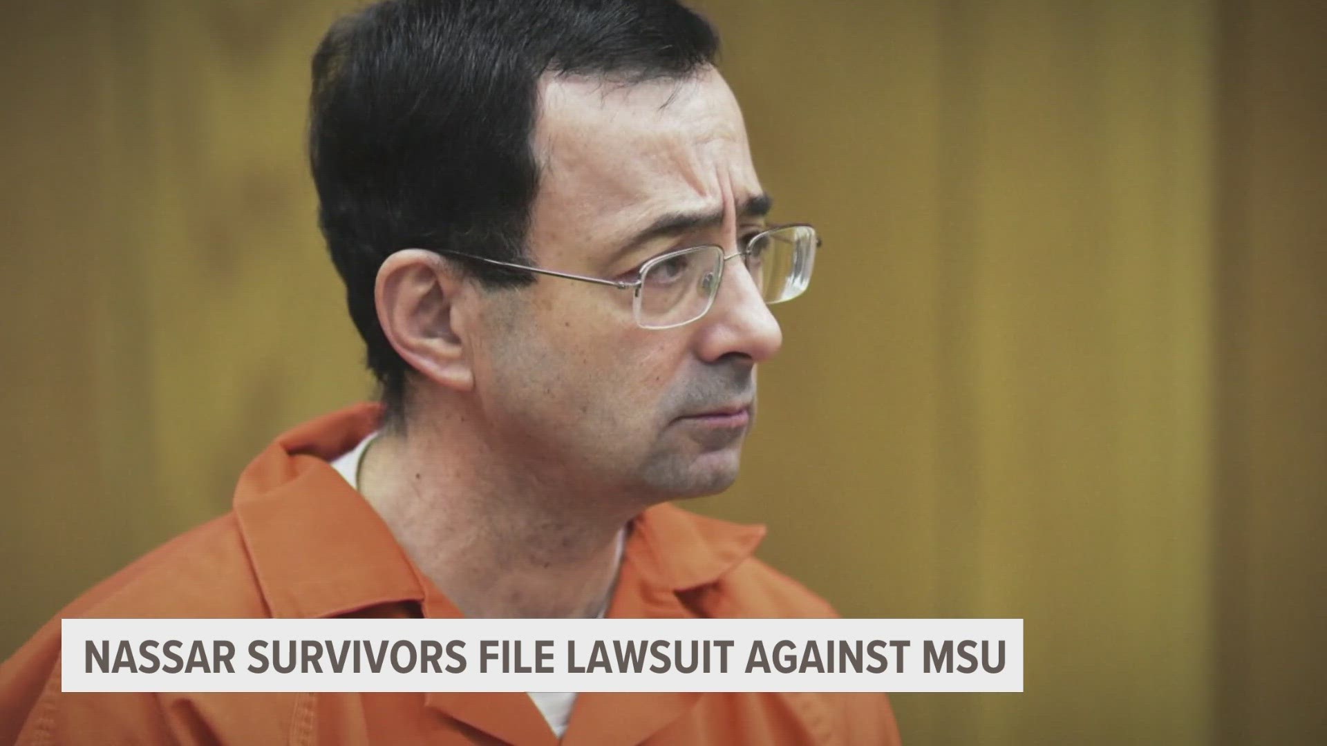 Women who were sexually assaulted by former Michigan State University sports doctor Larry Nassar filed a lawsuit Thursday.