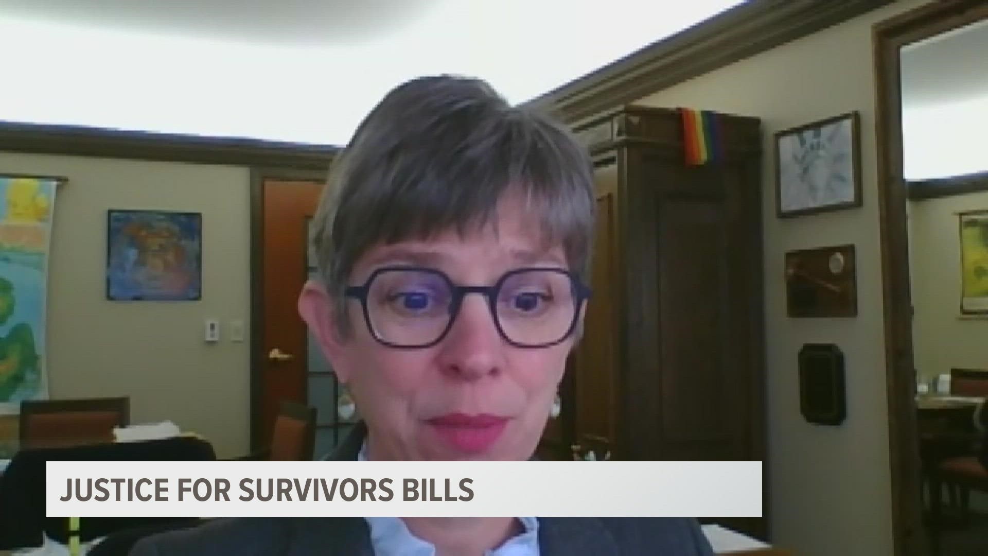 State Rep Julie Brixie of Meridian Township, along, with two others, introduced new Sexual Assault Bills to protect survivors.