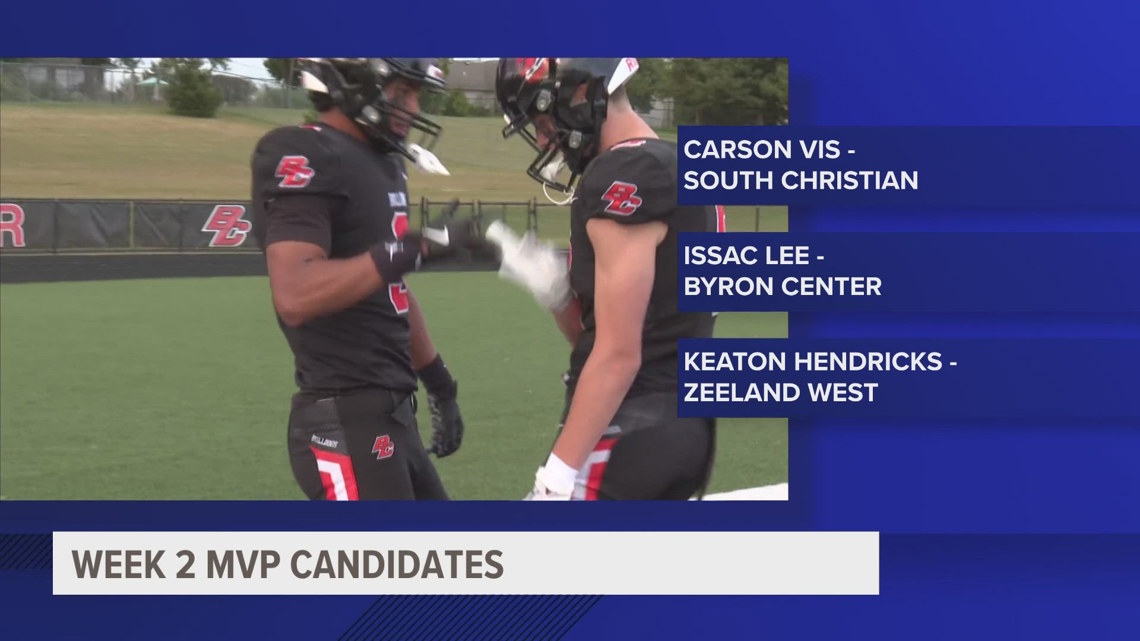 VOTE | 13 On Your Sidelines MVP candidates for Week 2 | wzzm13.com