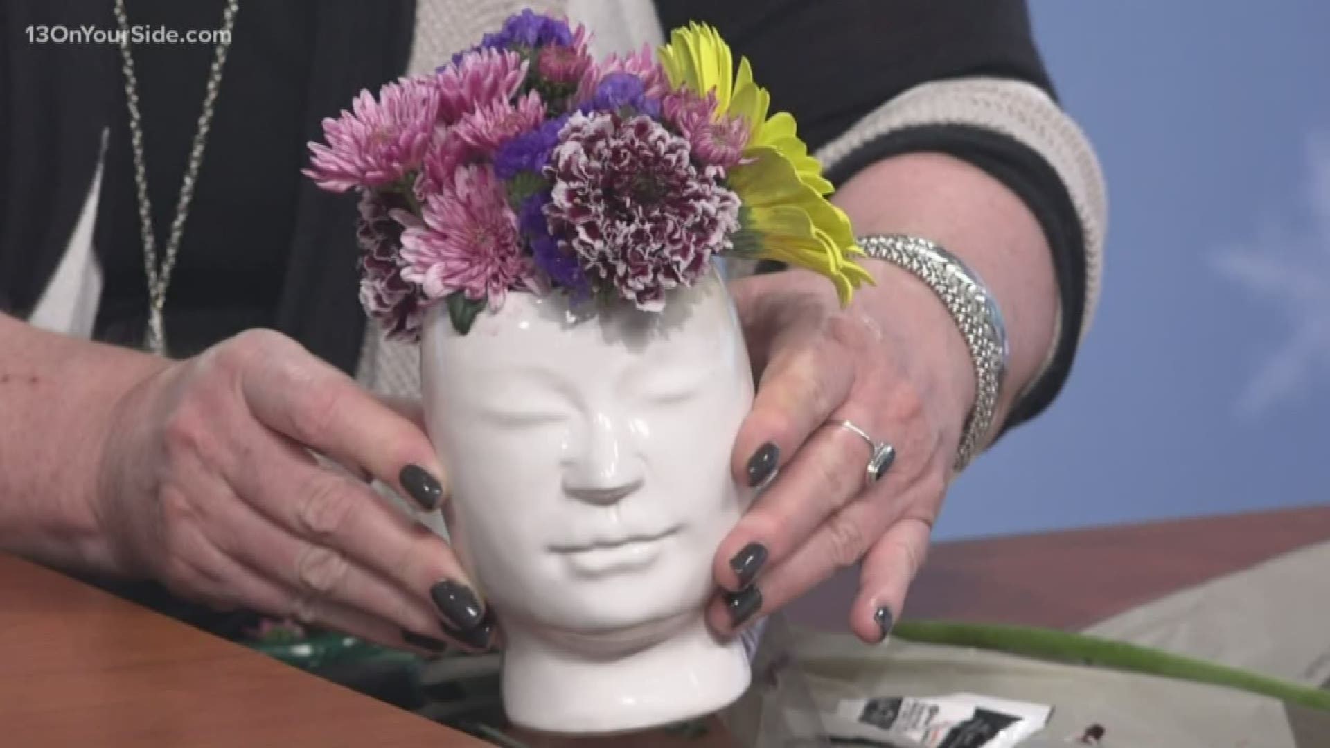 Flower expert J Schwanke shares tips on how to use flowers to brighten your mood.