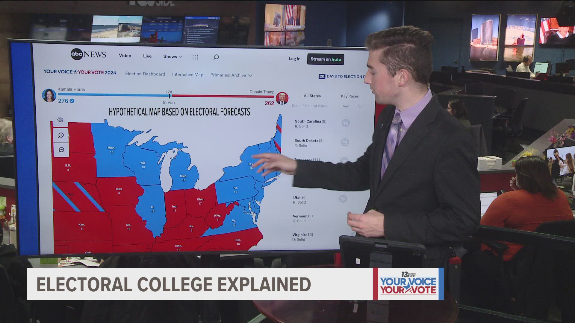 Political Reporter Josh Alburtus takes a look at the Electoral College.