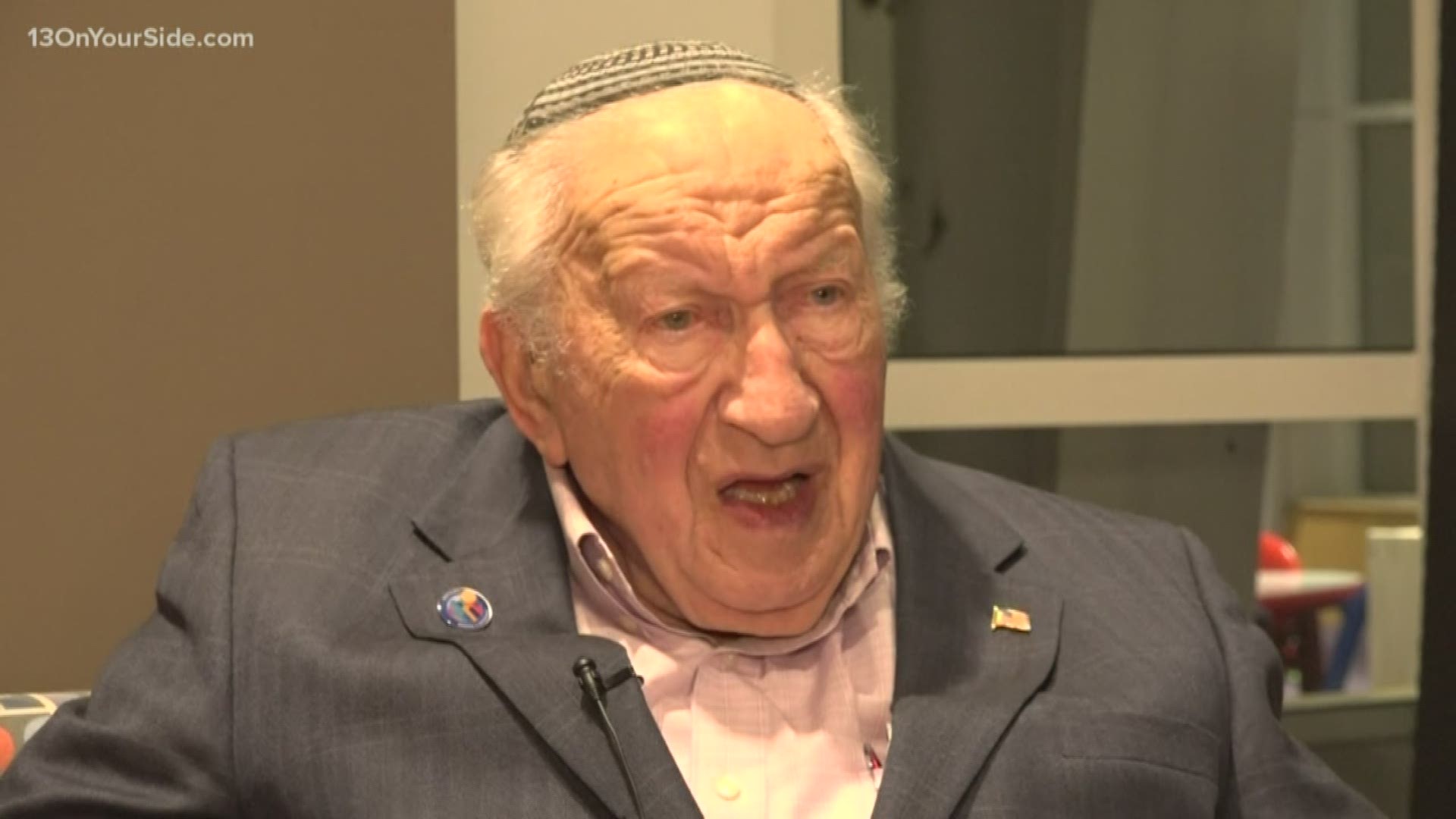 Martin Lowenberg moved to Michigan after he was liberated from Nazi labor camps.