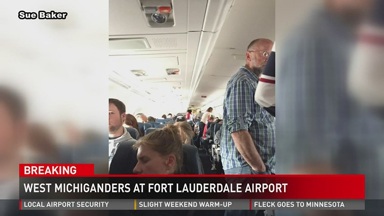 West Michiganders at Fort Lauderdale Airport