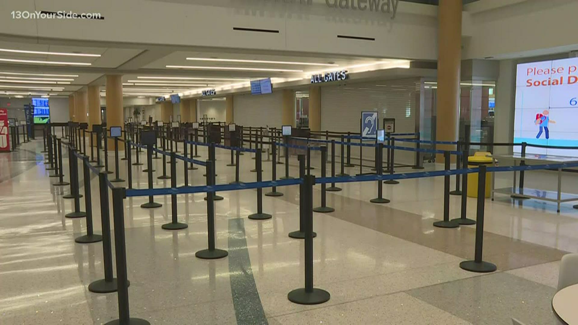 “We have not seen passenger levels like this since the 1950s,’’ said Torrance A. Richardson, president and CEO of the Gerald R. Ford International Airport Authority.