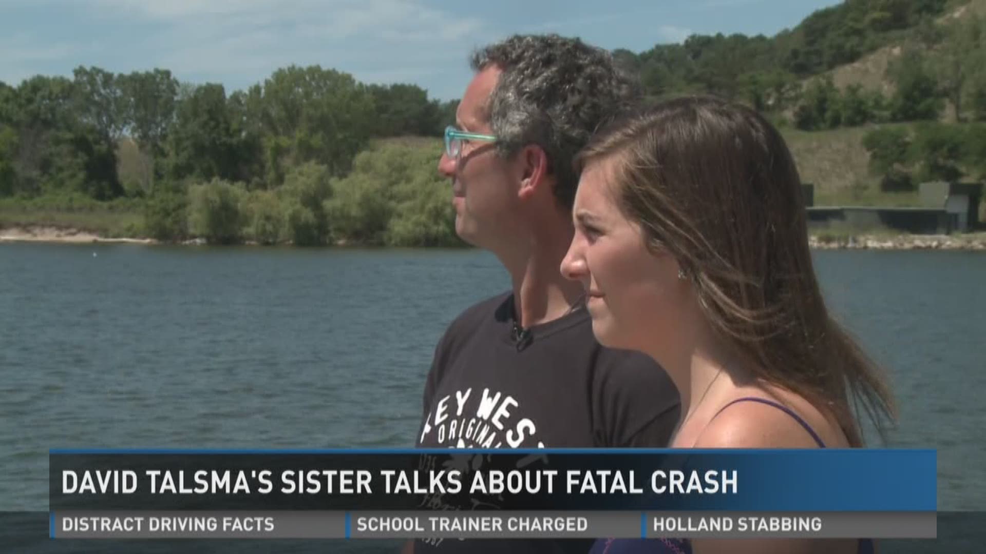 David Talsma, 13, died in a crash on I-196 last August, killed by a distracted driver in a construction zone.