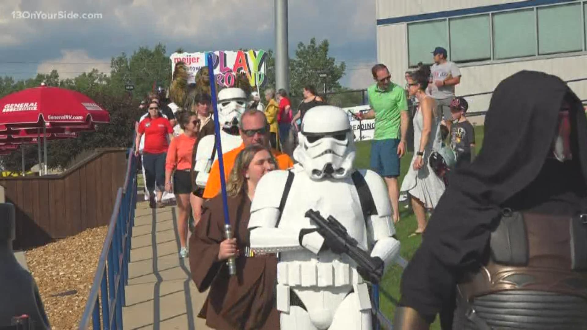 Star Wars themed wedding held before Whitecaps game