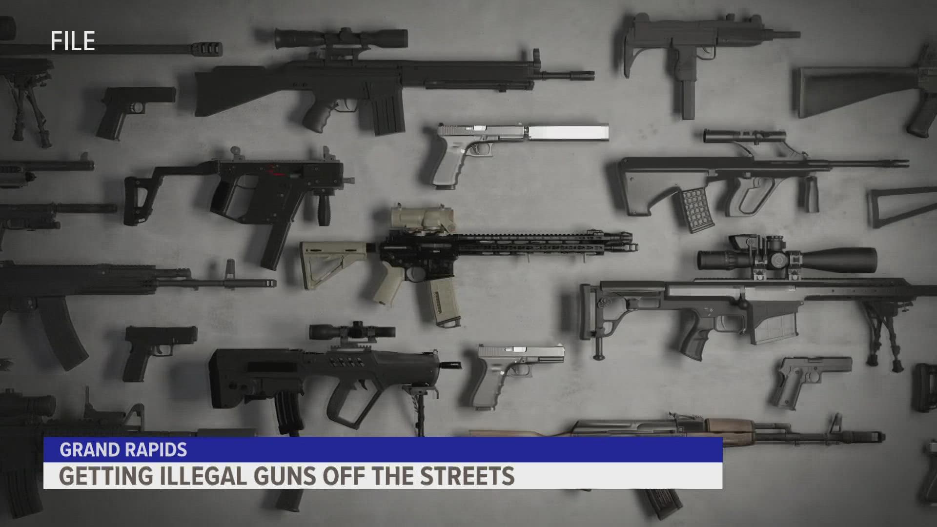 A gun buyback program is coming up next month, hoping to add to the over 300 guns taken off the streets since January by the Grand Rapids Police Department.