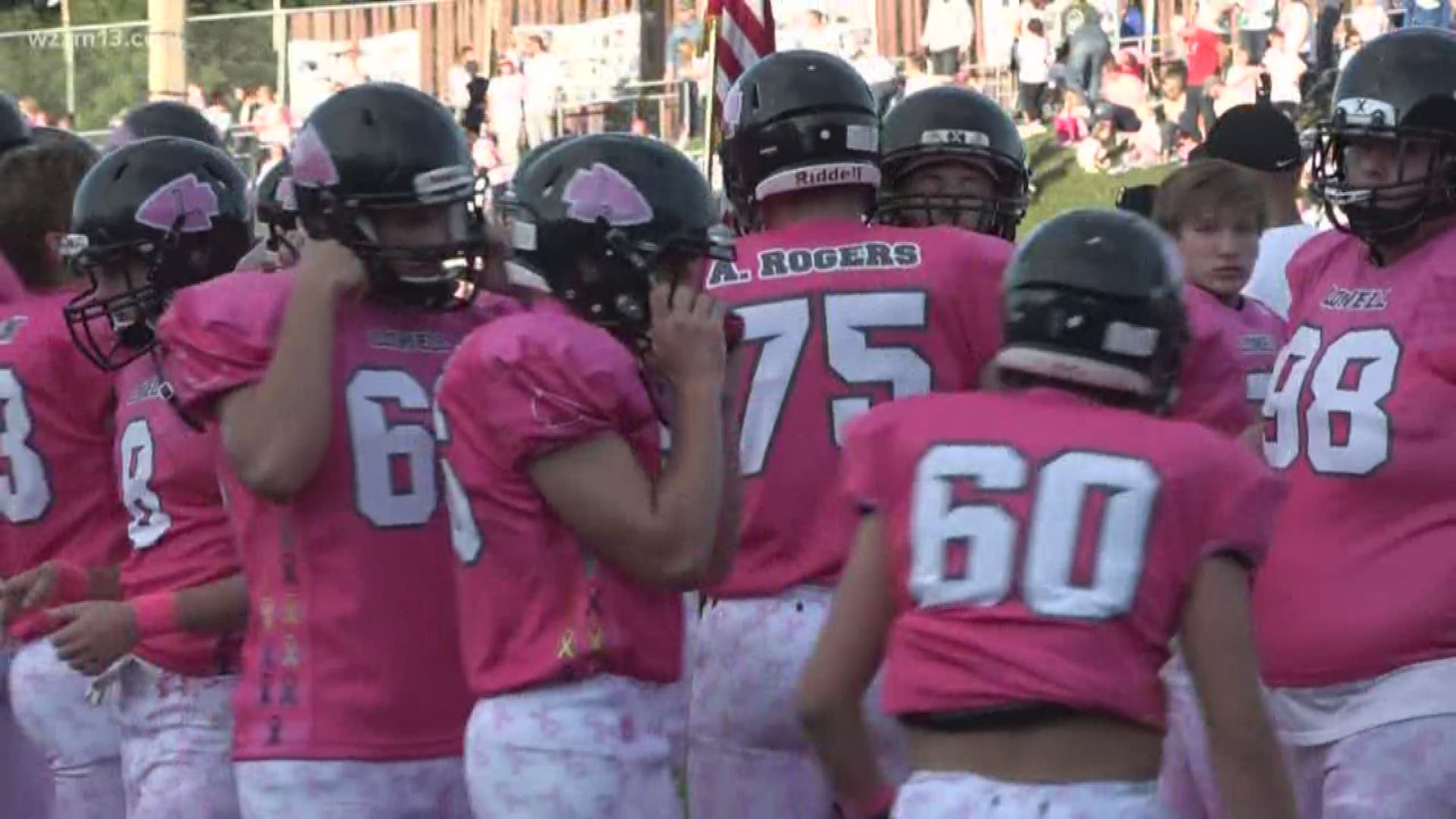Eleventh annual Pink Arrow game held in Lowell