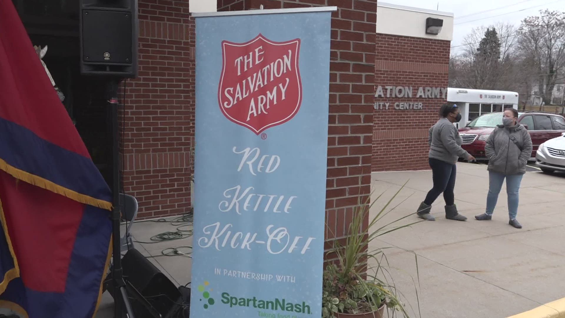 The Salvation Army's Red Kettle campaign kicked off Friday, Nov. 13. All the kettle stands are equipped with 'Kettle Pay' for contactless donations.