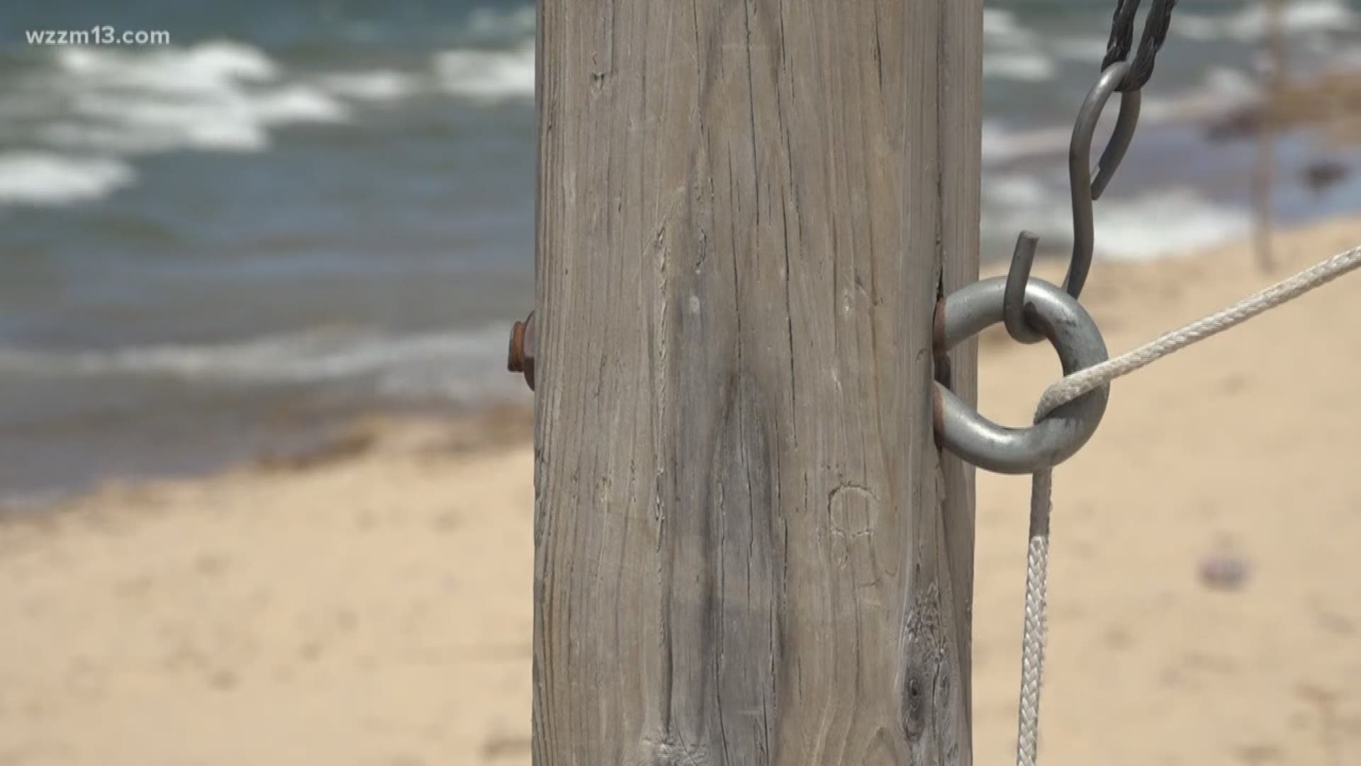 New beach safety features in Grand Haven