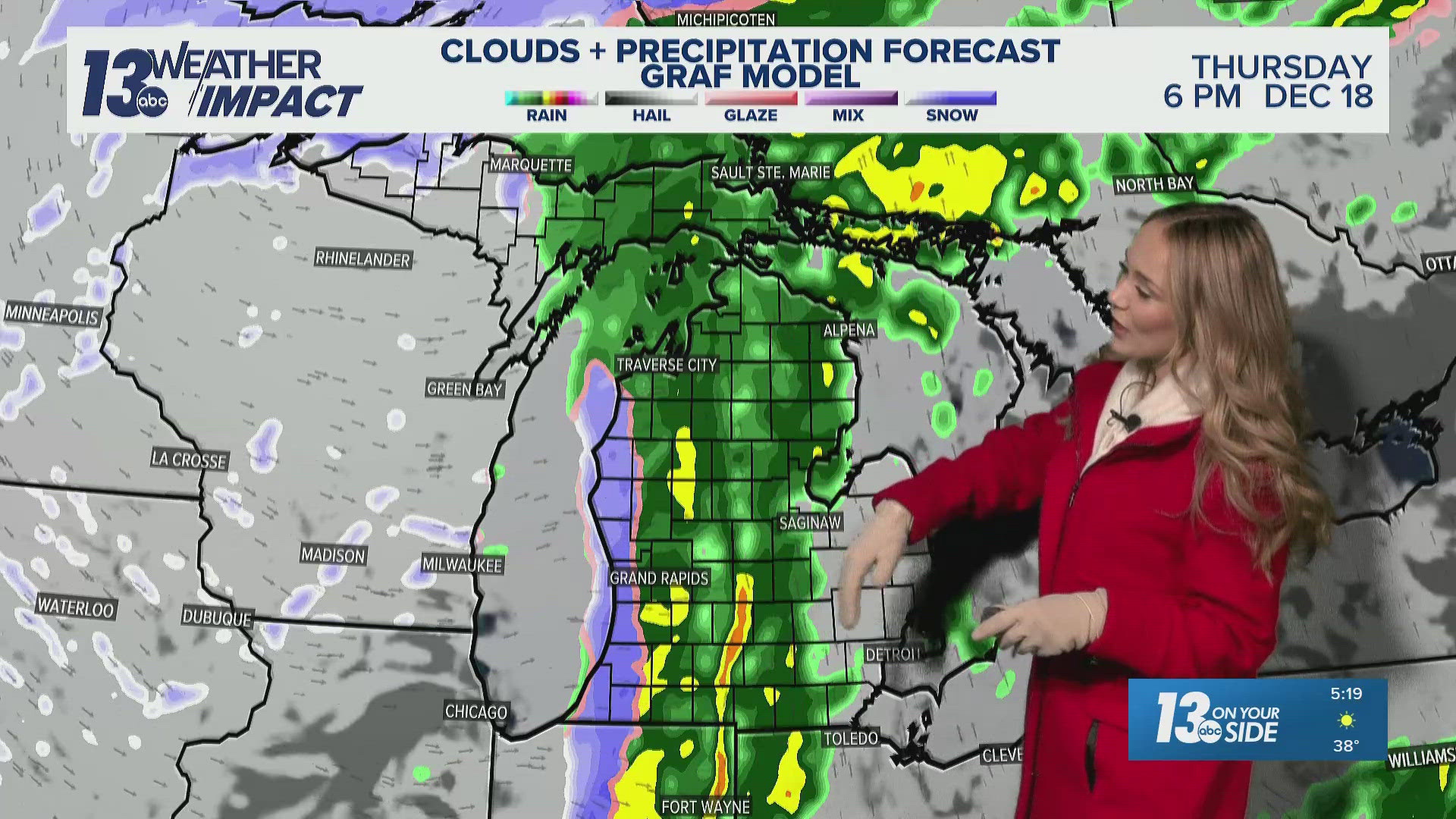 13 ON YOUR SIDE Forecast: Rain Returns Thursday; Flash Freeze Possible ...