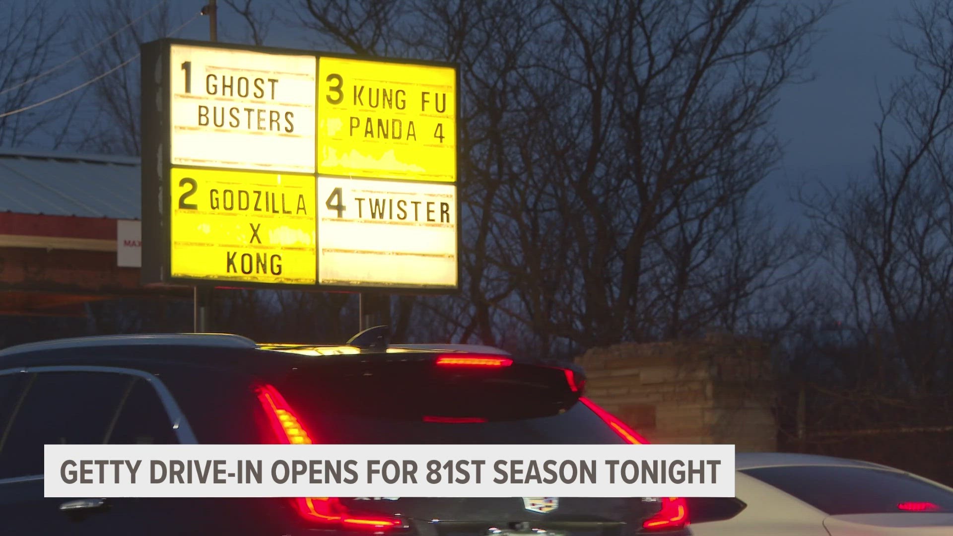 The Getty DriveIn opens for its 81st season