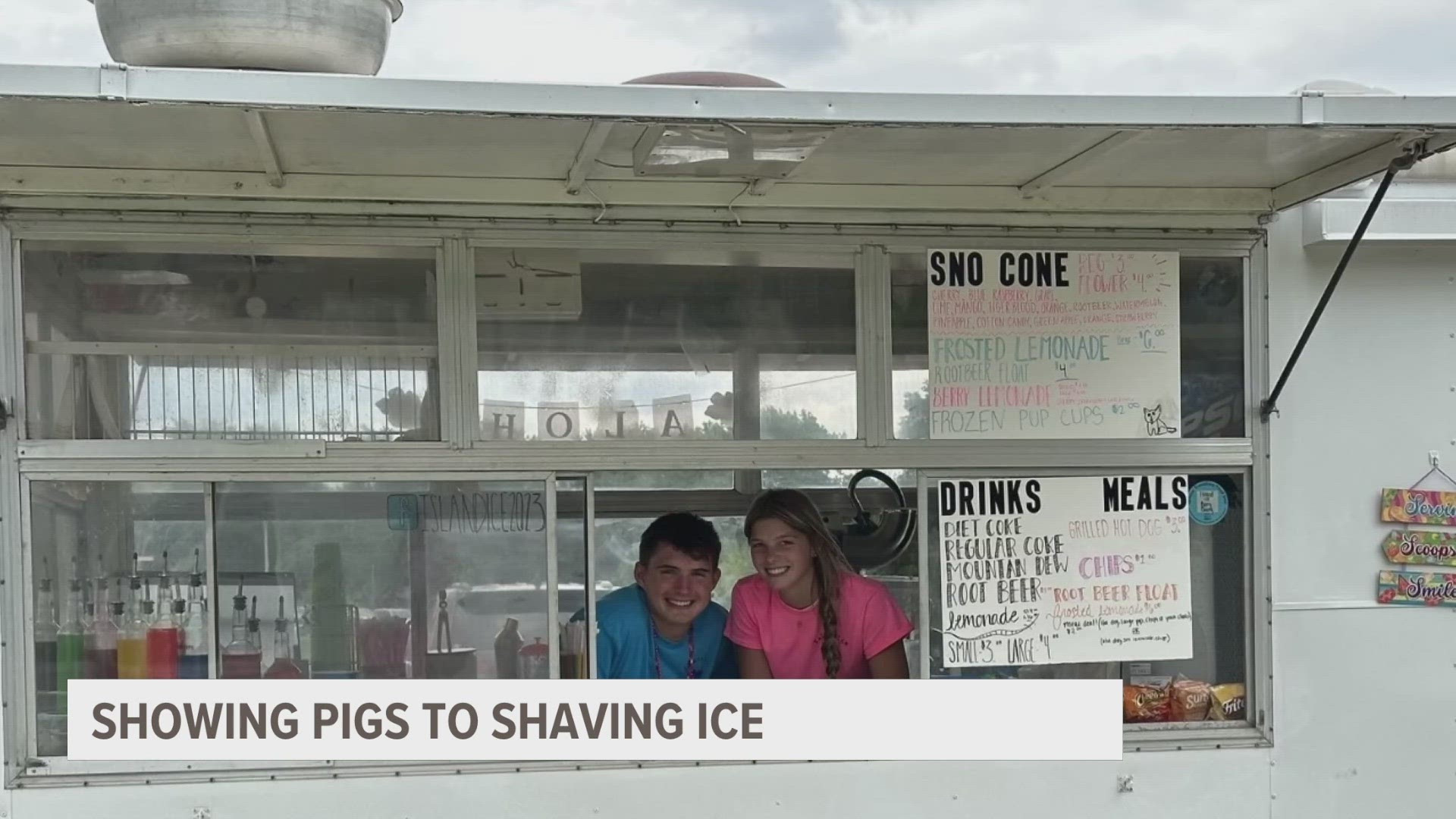 For five years, Eva Corso showed pigs at the Barry County Fair. This year, she focused on running her food truck, which she bought using money from her pigs.