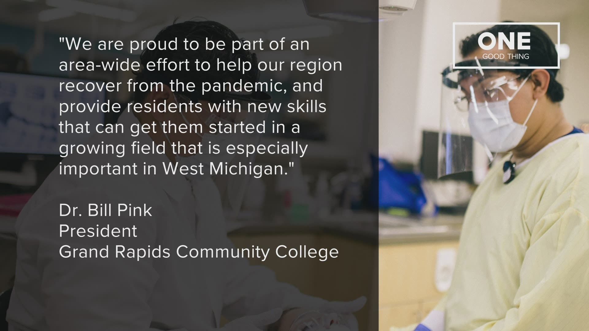 A local college is taking a massive step toward building the U. S. healthcare workforce.