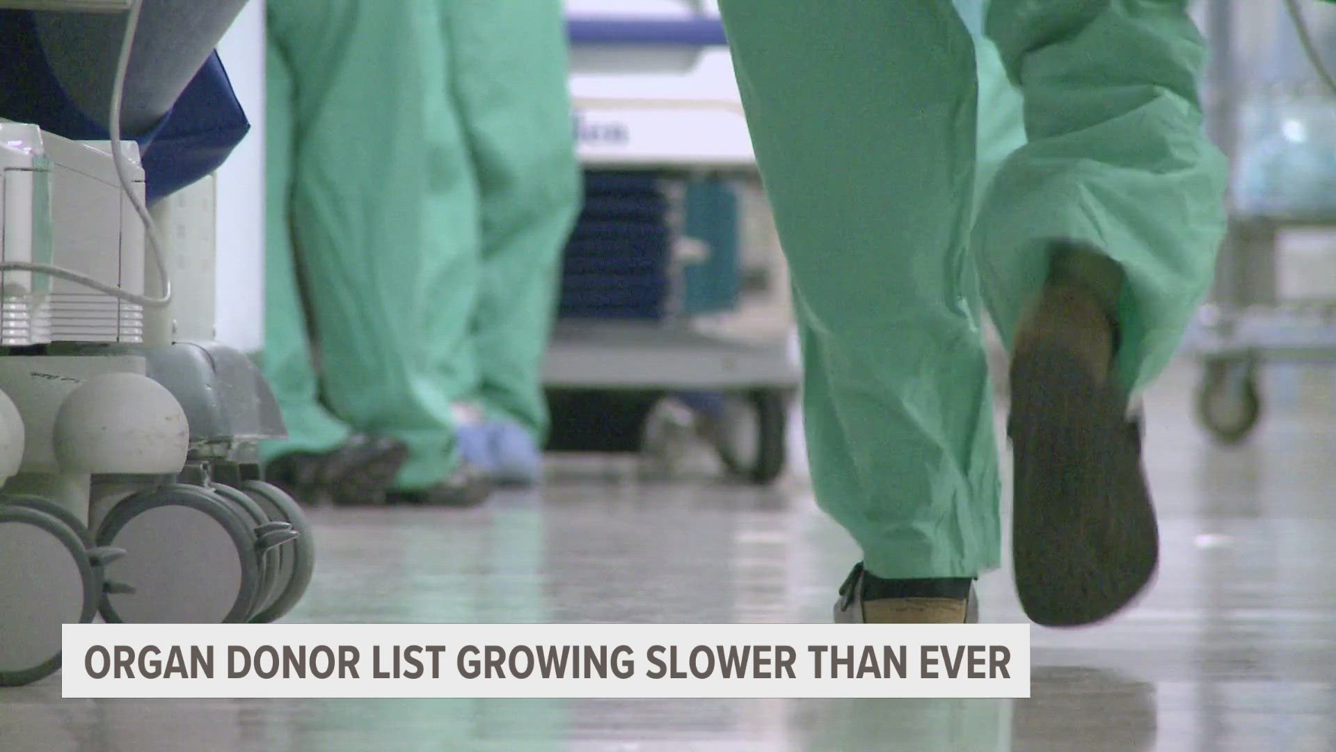 Organ donor list is growing slower than ever