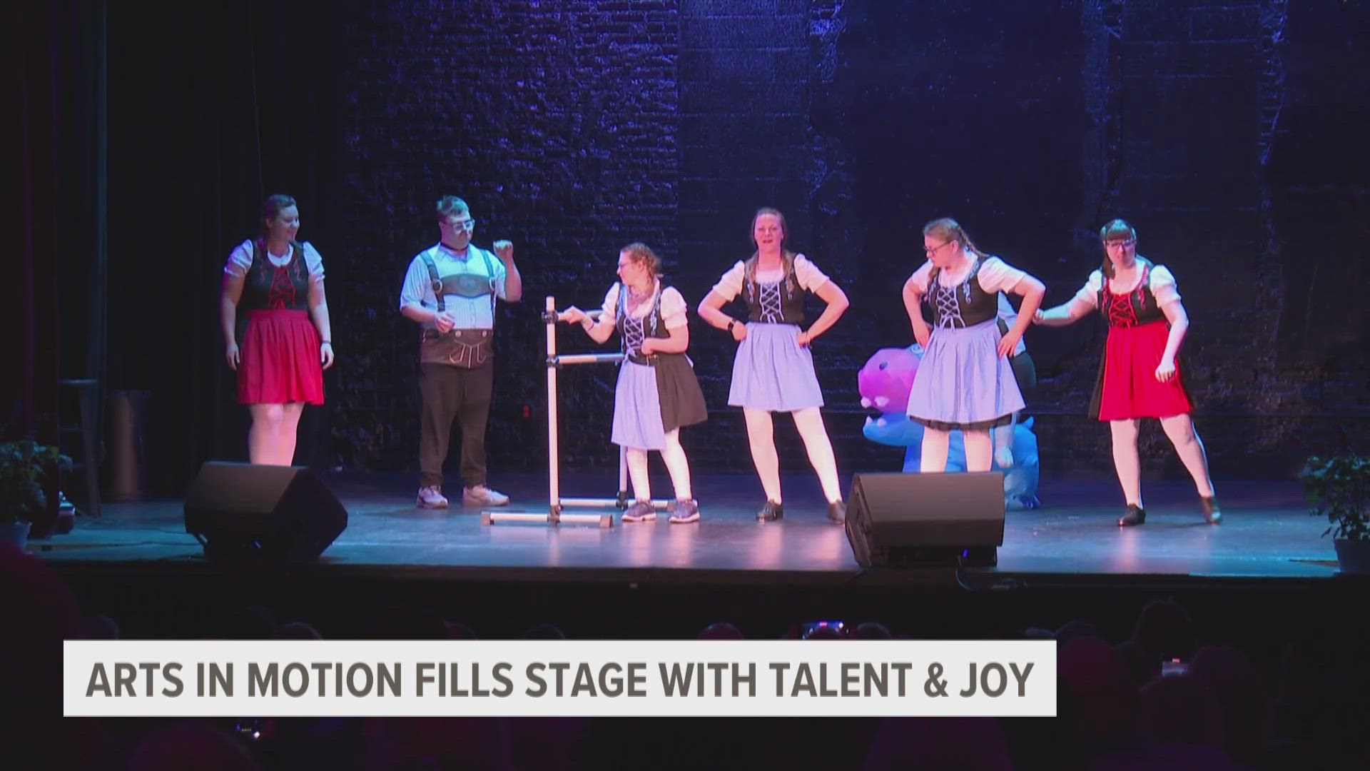 The annual showcase took place on Sunday at 2 p.m.
