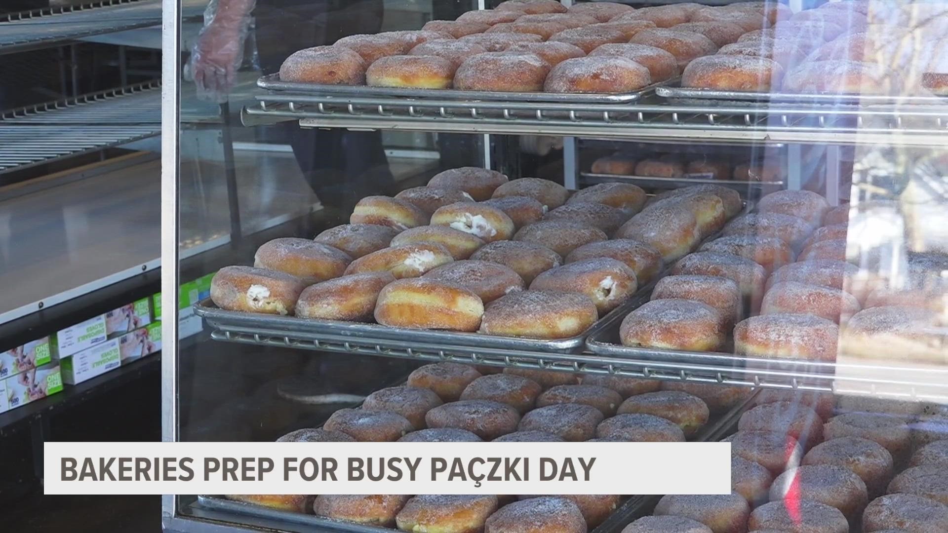 Bakeries have been busy preparing for West Michiganders to enjoy Paczki Day