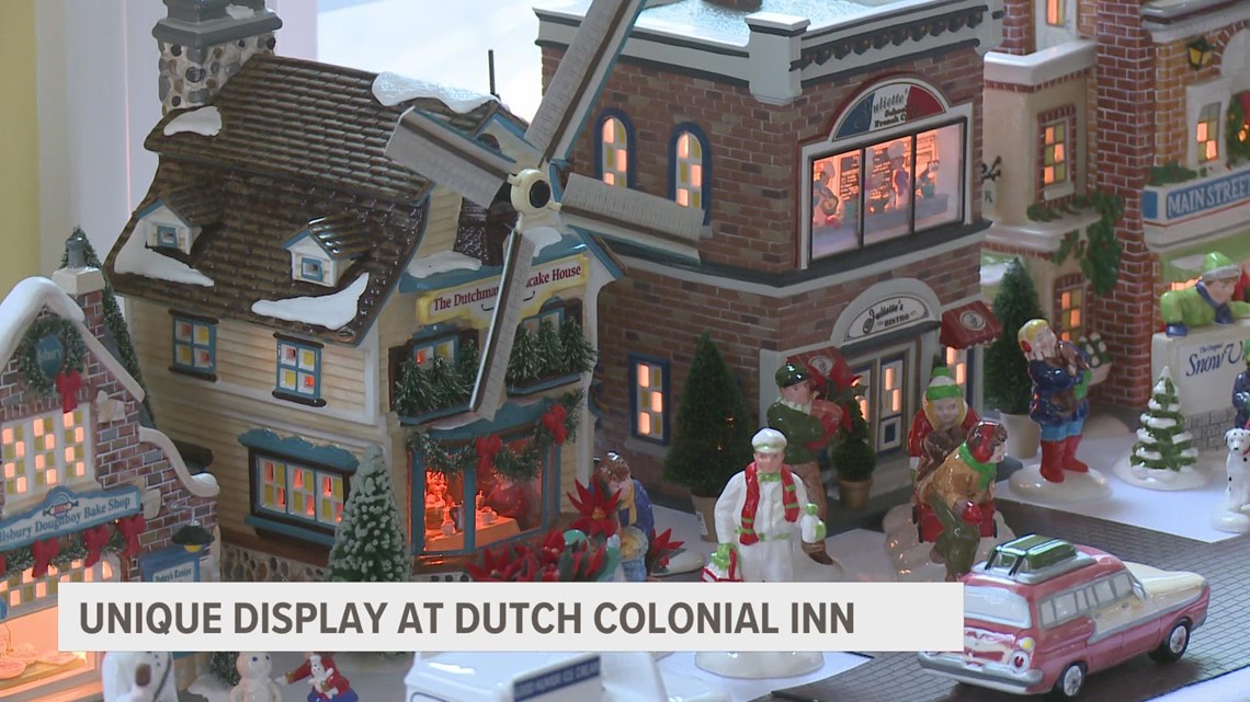 Unique display at Dutch Colonial Inn