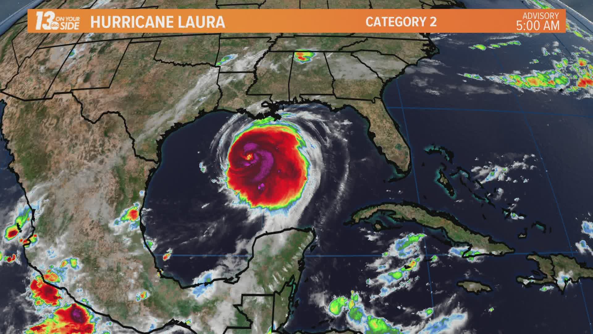 Laura could become a major hurricane before landfall