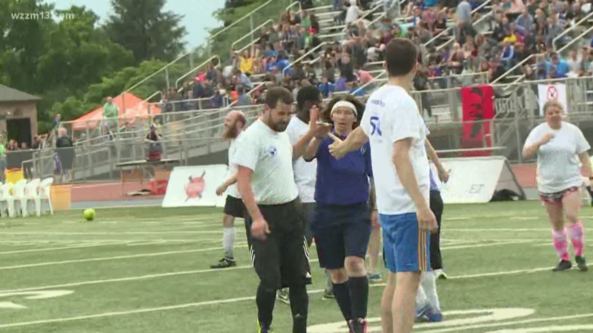 GRFC host 3rd annual Special Olympics Michigan Unified Soccer Match