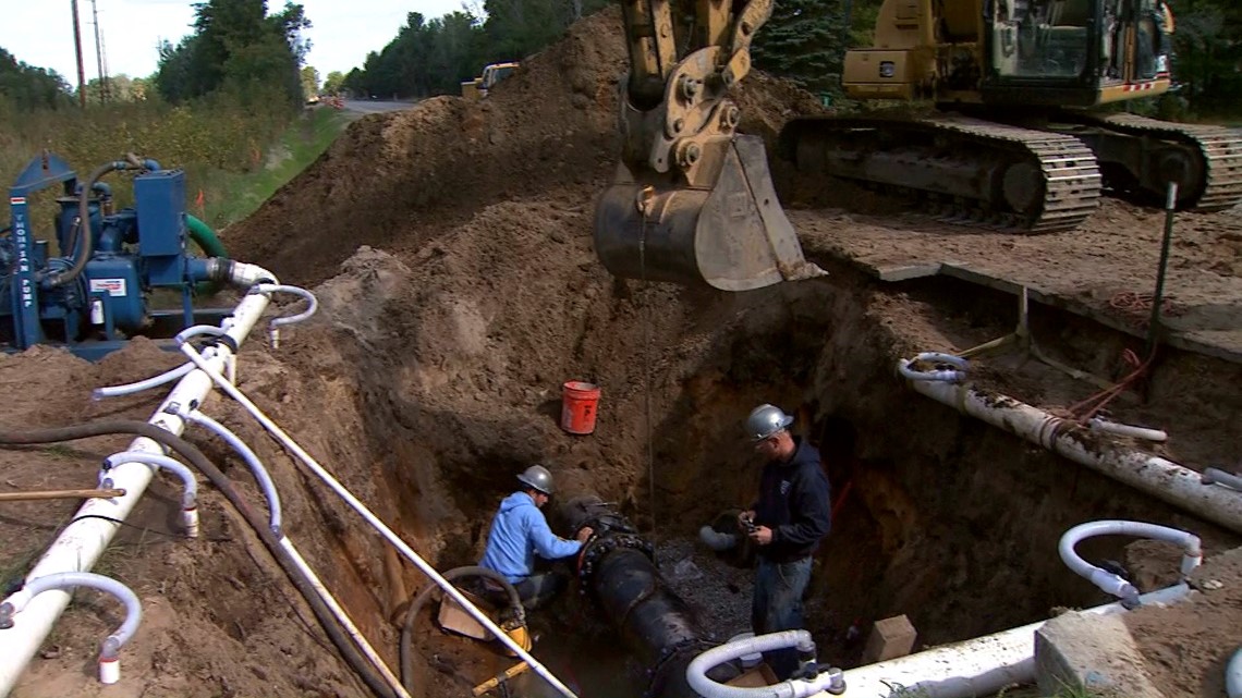 Norton Shores, Fruitport ditch Musk. Heights water system over cost