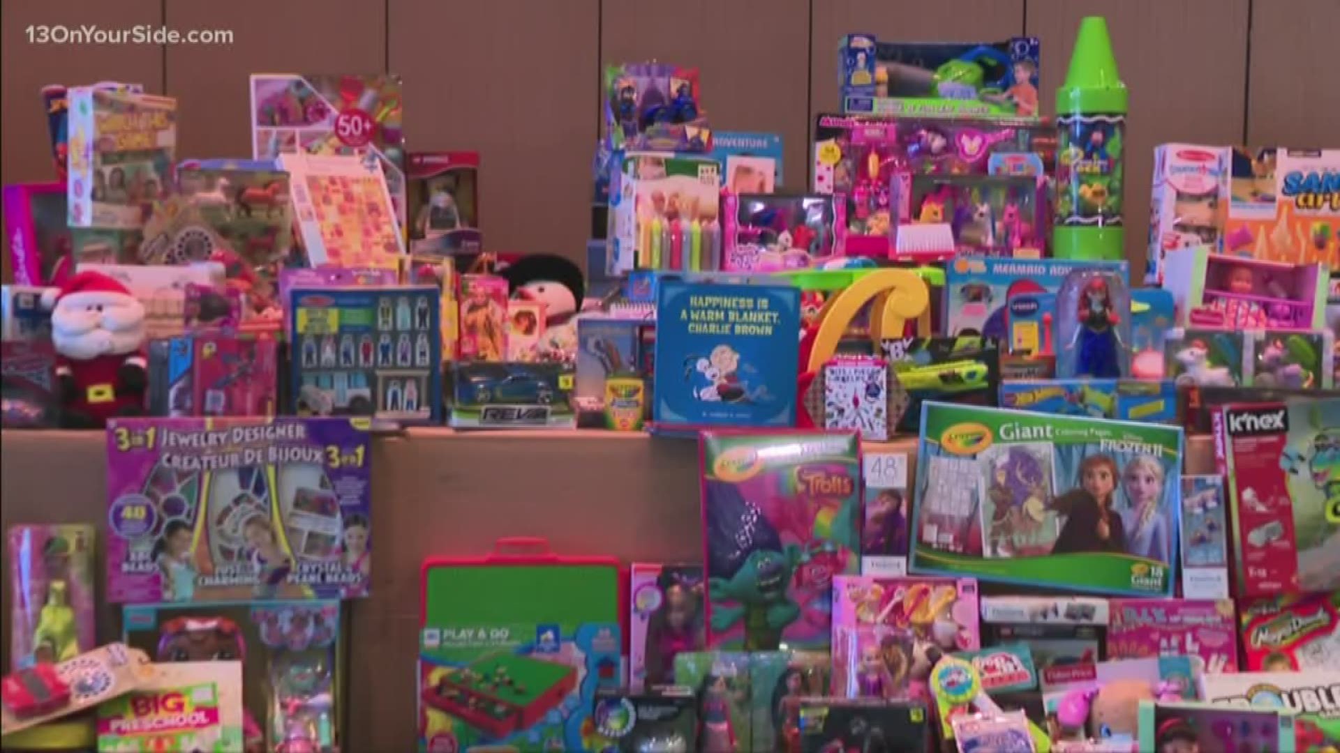 When Dawson Babiak, 9, was a cancer patient at Helen DeVos Children's Hospital, he started a toy drive for other kids there.