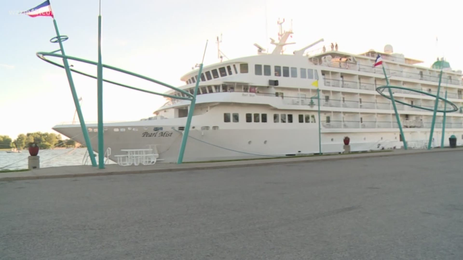 Today marks the start of cruise ship season on the Great Lakes with the first of the ships arriving in Muskegon today. The Victory I cruise ship will arrive in Muskegon around 7 a.m. on Thursday May, 23. The 300-ft. ship will dock at Heritage Landing and depart around 6 p.m.