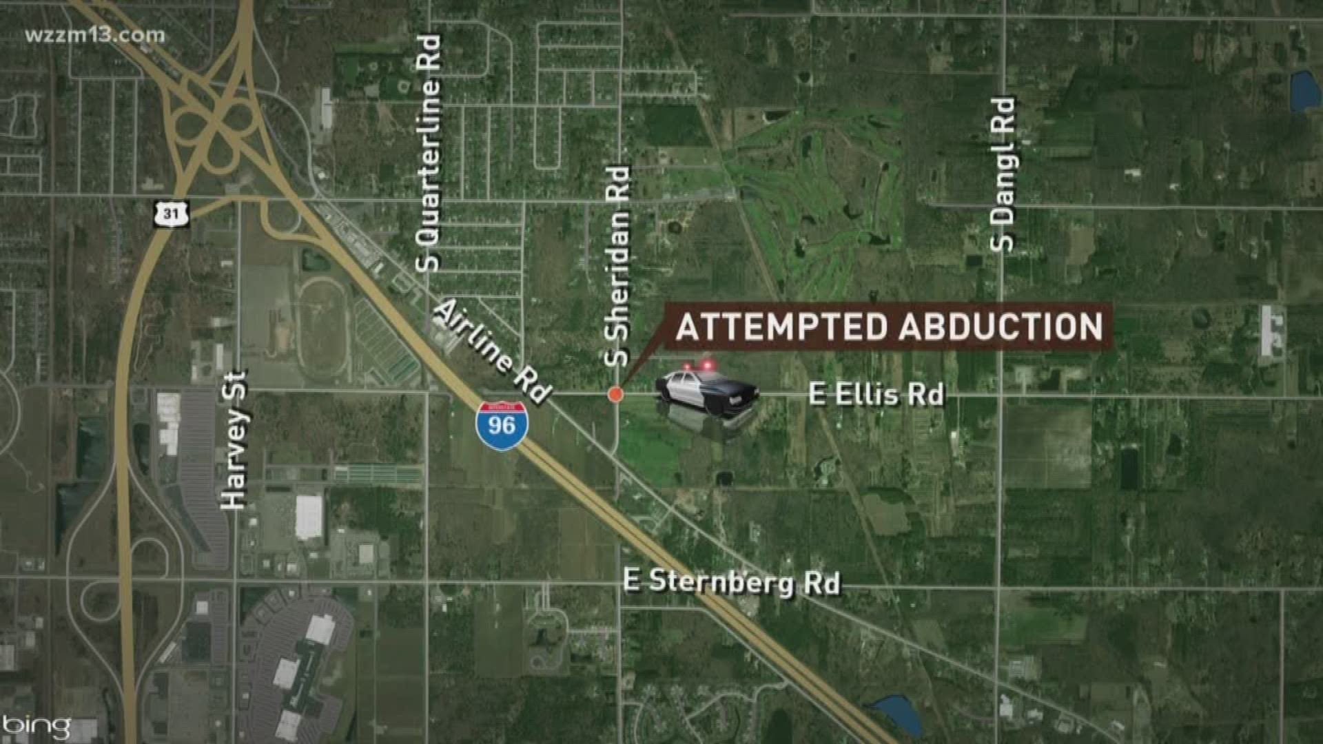 Attempted abduction in Fruitport Township