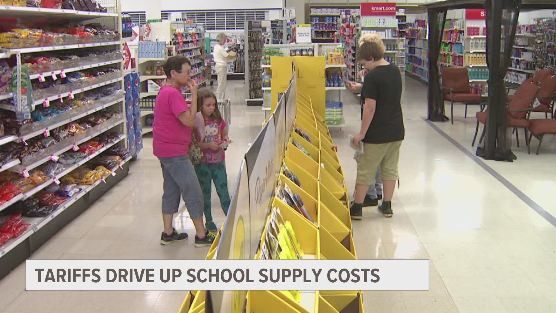 Tariffs Student Activity School supply costs rise amid new tariffs | wzzm13.com