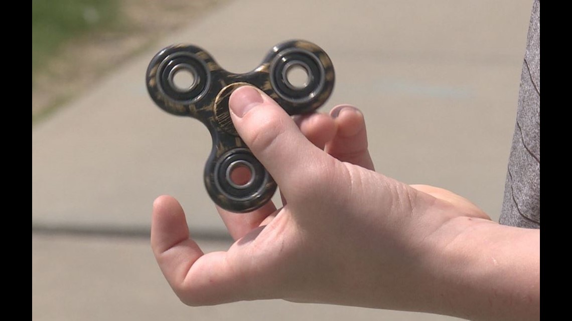 Fidget spinners the new quiet distraction in the classroom
