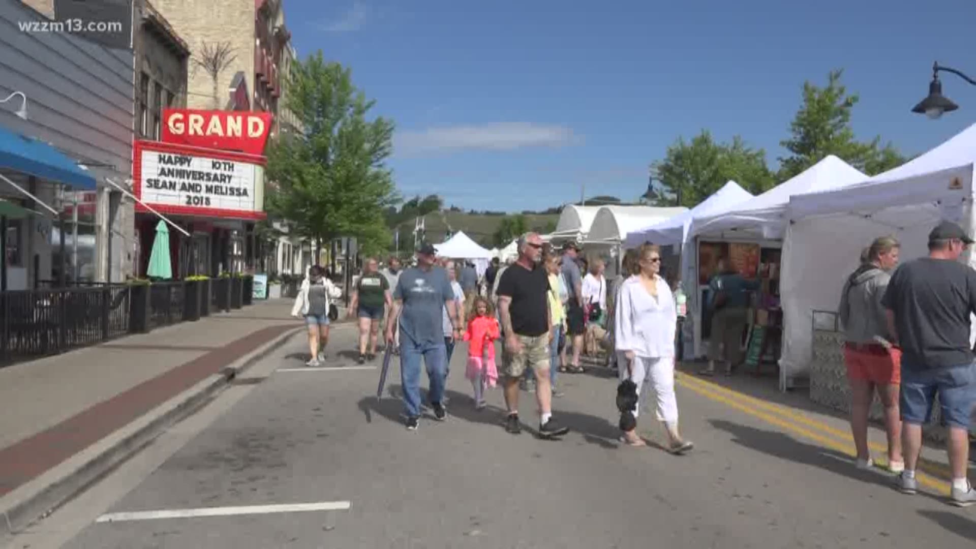 Grand Haven Art Festival held this weekend