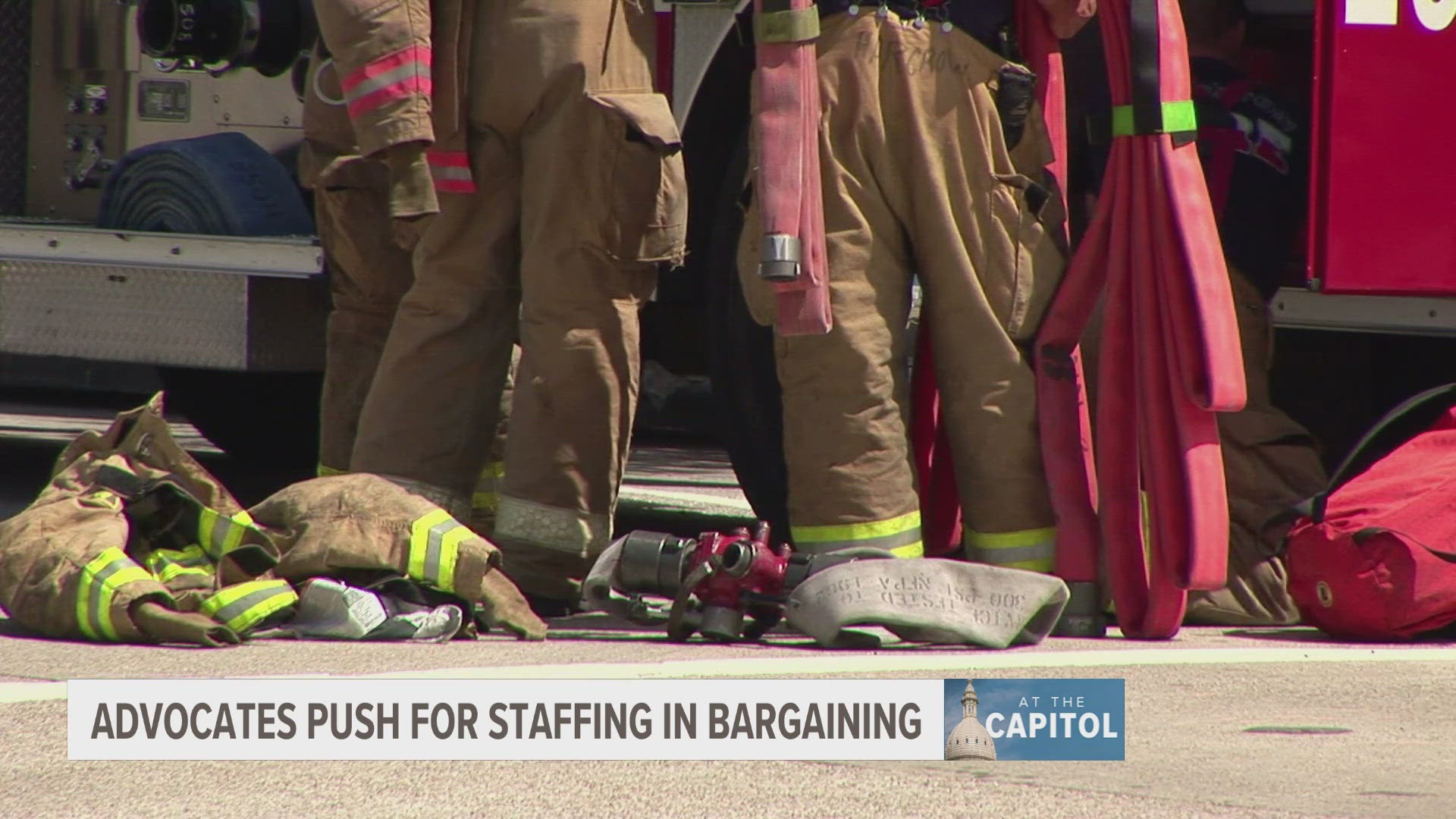 Workers like firefighters are pushing for minimum staffing talks in collective bargaining.