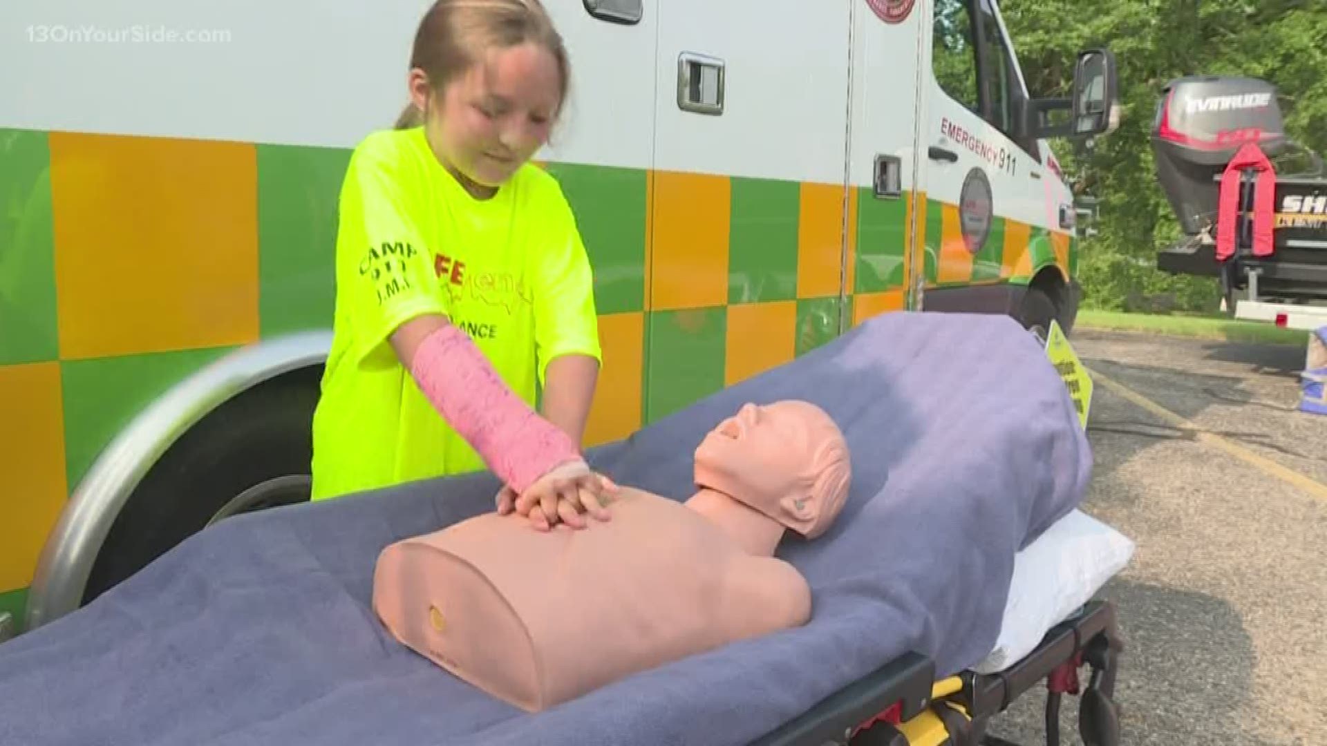Many parents wonder how their children would do if faced with a real emergency situation. Life E.M.S. Ambulance is working to give those parents less to worry about. For more than 20 years, the company has held day long camps called Camp 911.