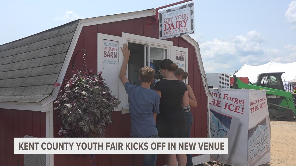 First day at the Kent County Youth fair kicks off in a new venue