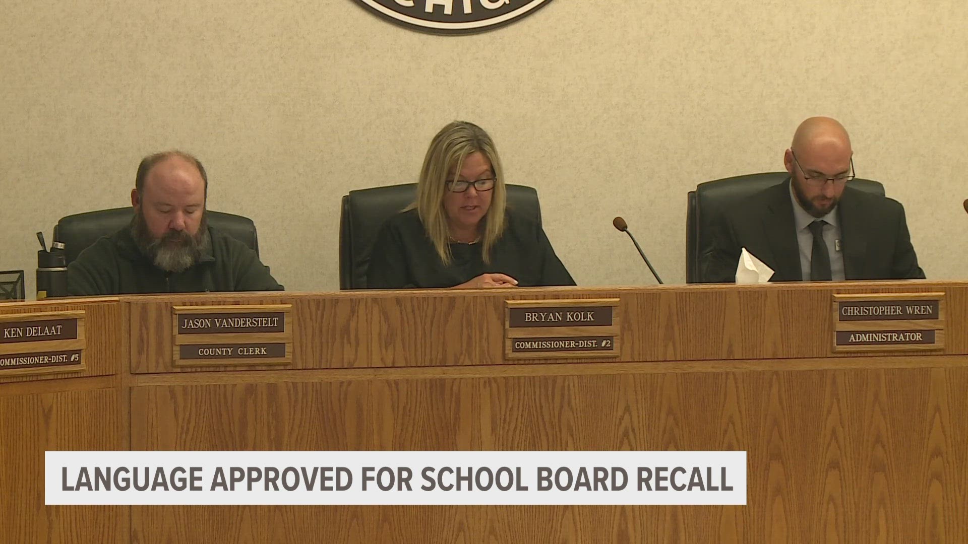 A petition has been approved to recall four Grant School board members.