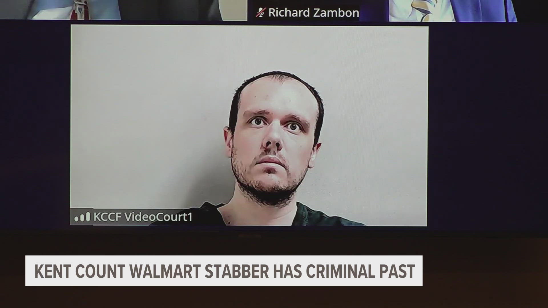 The man accused in the Alpine Ave. Walmart stabbing previously spent time incarcerated in California for arson.