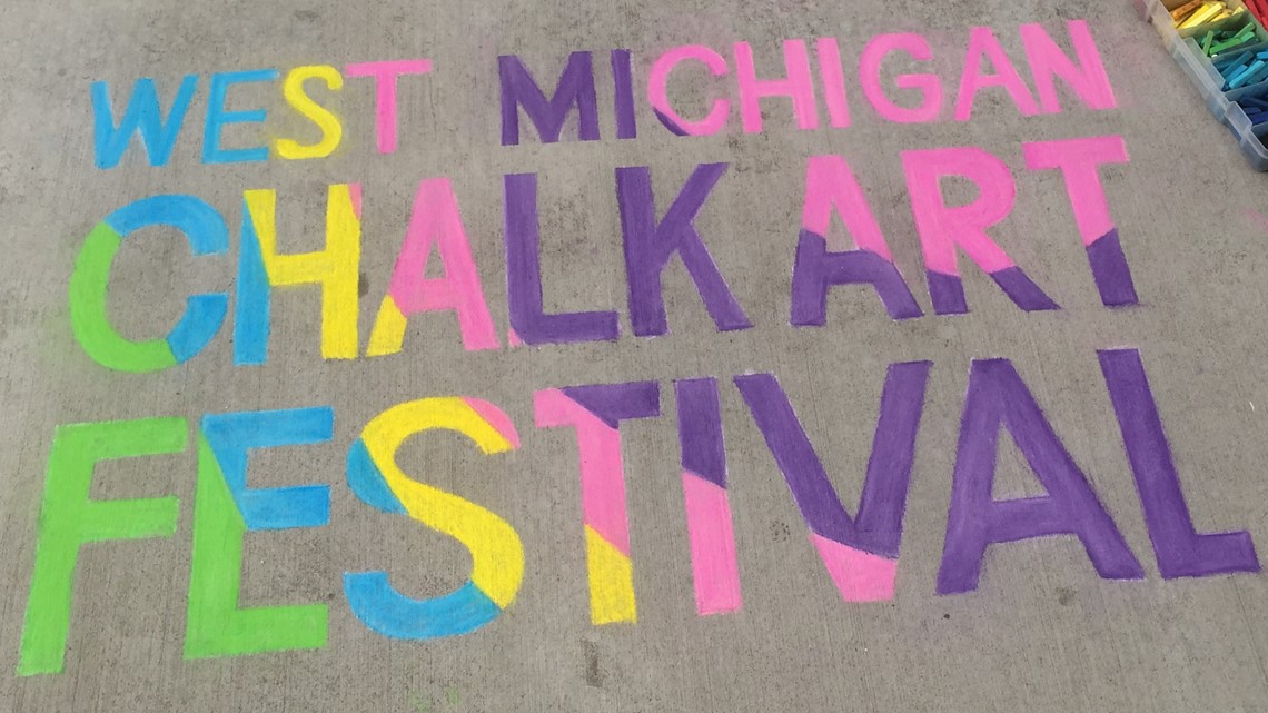 West Michigan Chalk Art Festival held Saturday