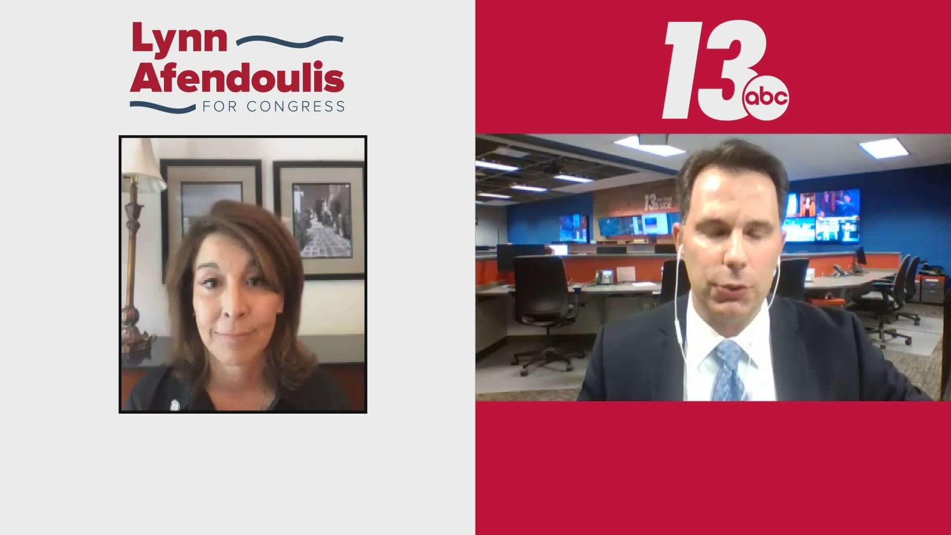 A one-on-one interview with State Rep. Lynn Afendoulis who is running for a seat in the U.S. Congress.