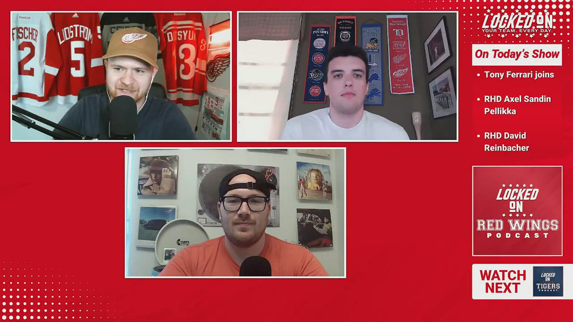 Tony Ferrari joins us to talk about two of the top RD in the draft class, Axel Sandin Pellikka and David Reinbacher.