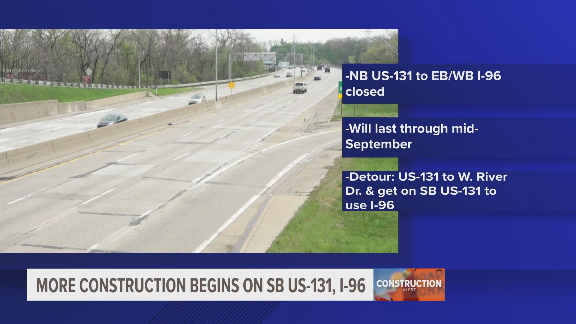 Make sure to pack your patience driving as construction season continues to pick up with more projects potentially impacting your driving plans.