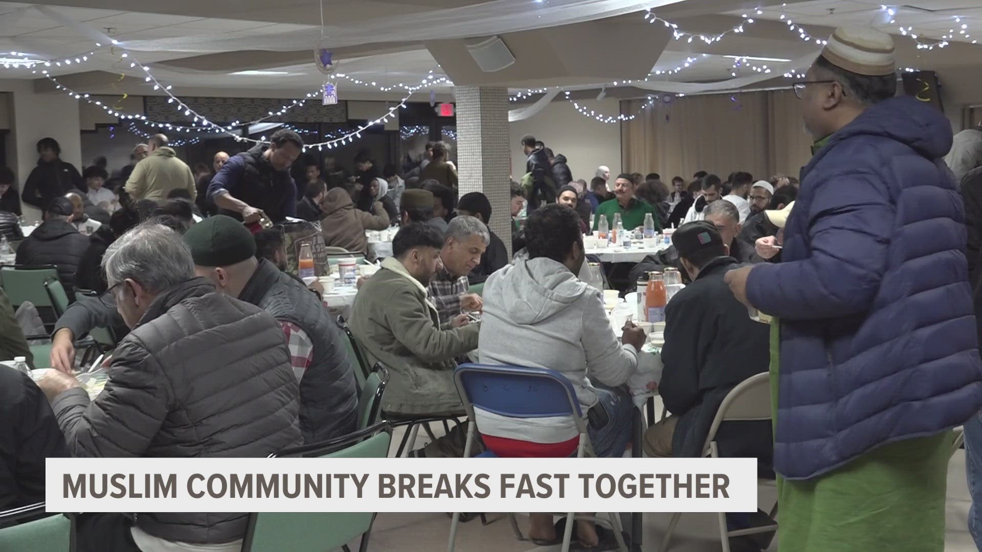 West Michigan's Muslim community came together on the first Friday of the holy month of Ramadan.