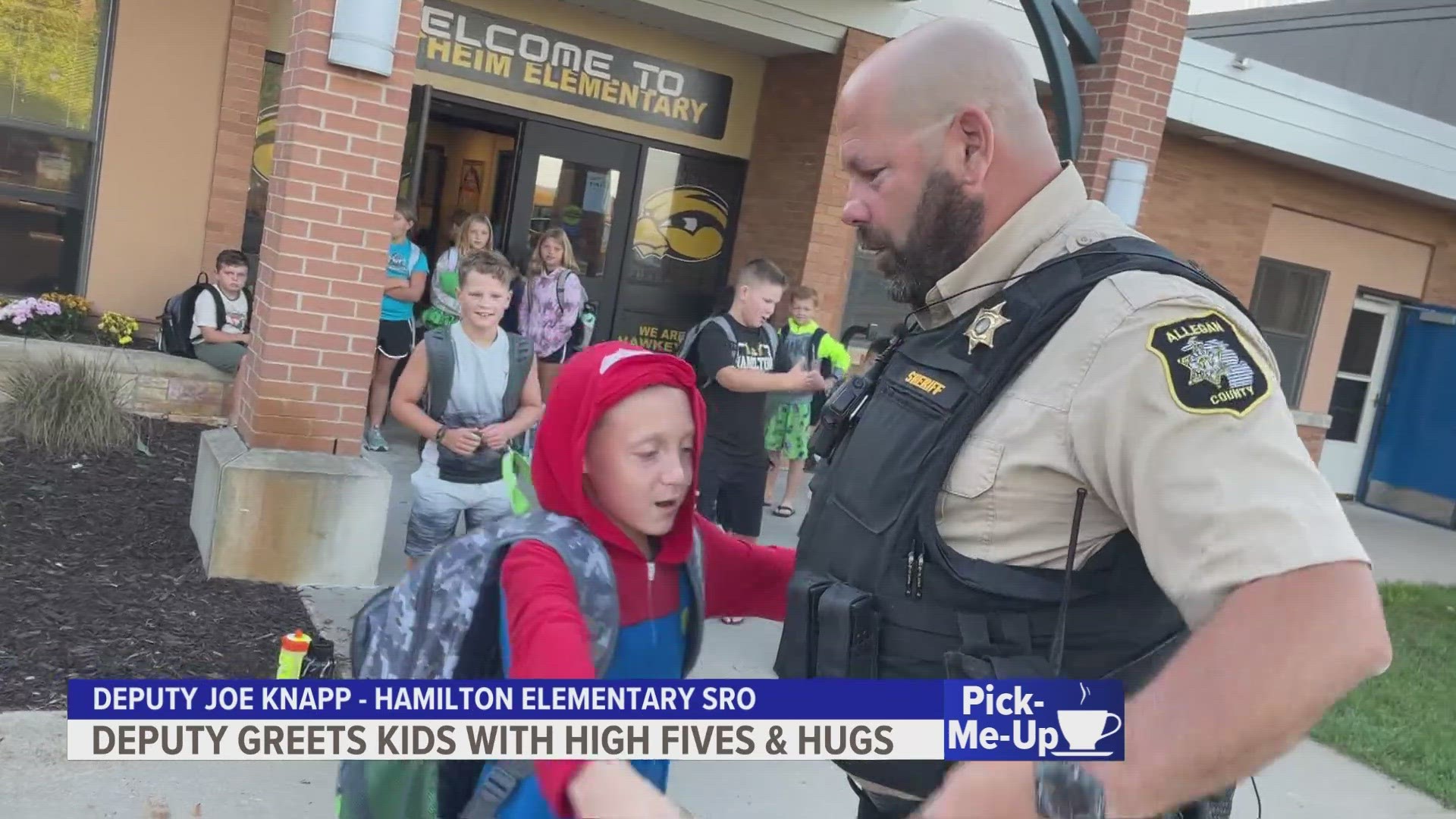 Deputy Joe Knapp says his job as a school resource officer goes beyond the badge.