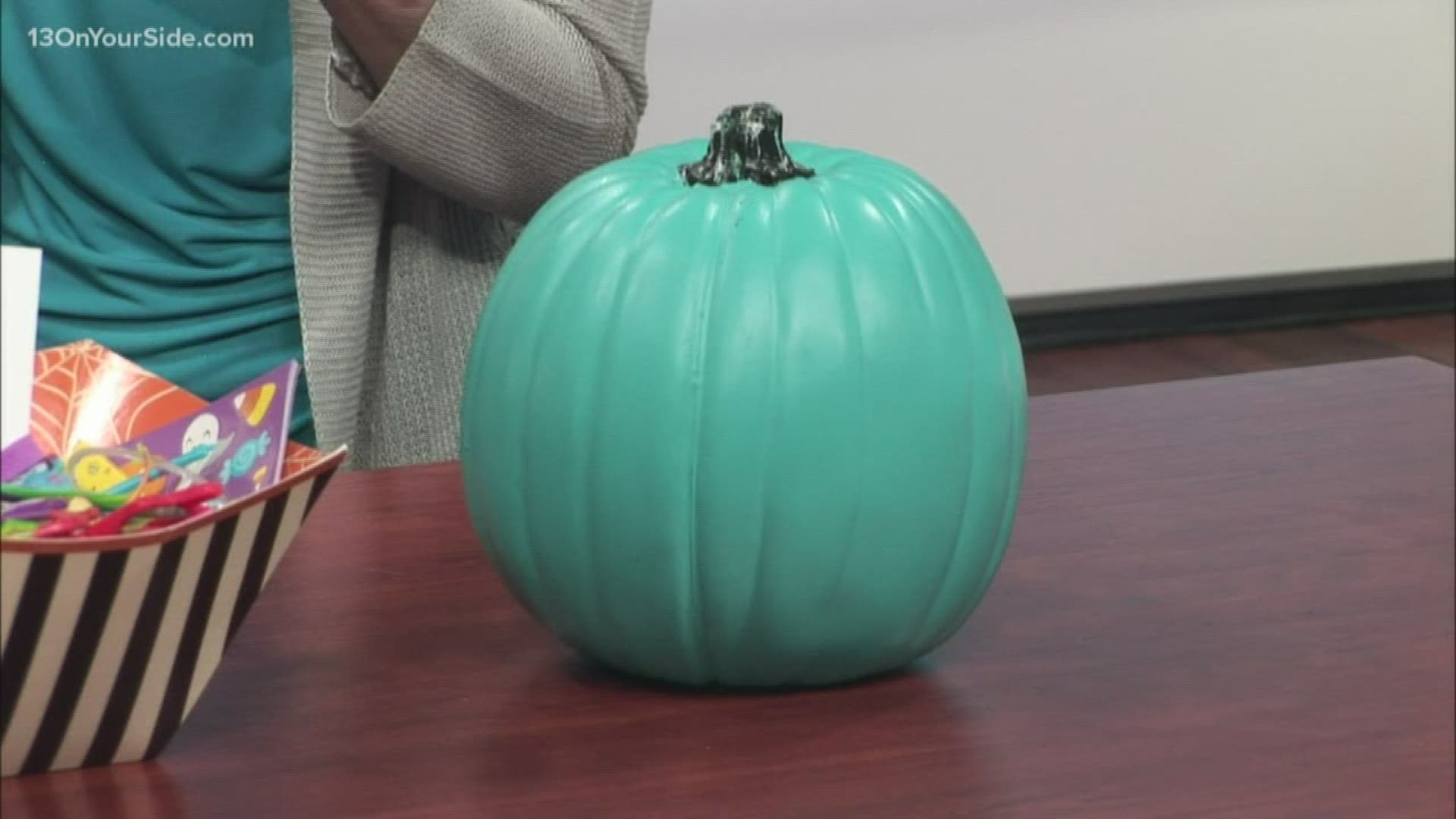 Halloween can be a fun night for kids. But for children with allergies, it can feel not very inclusive. That's where the Teal Pumpkin Project comes in.