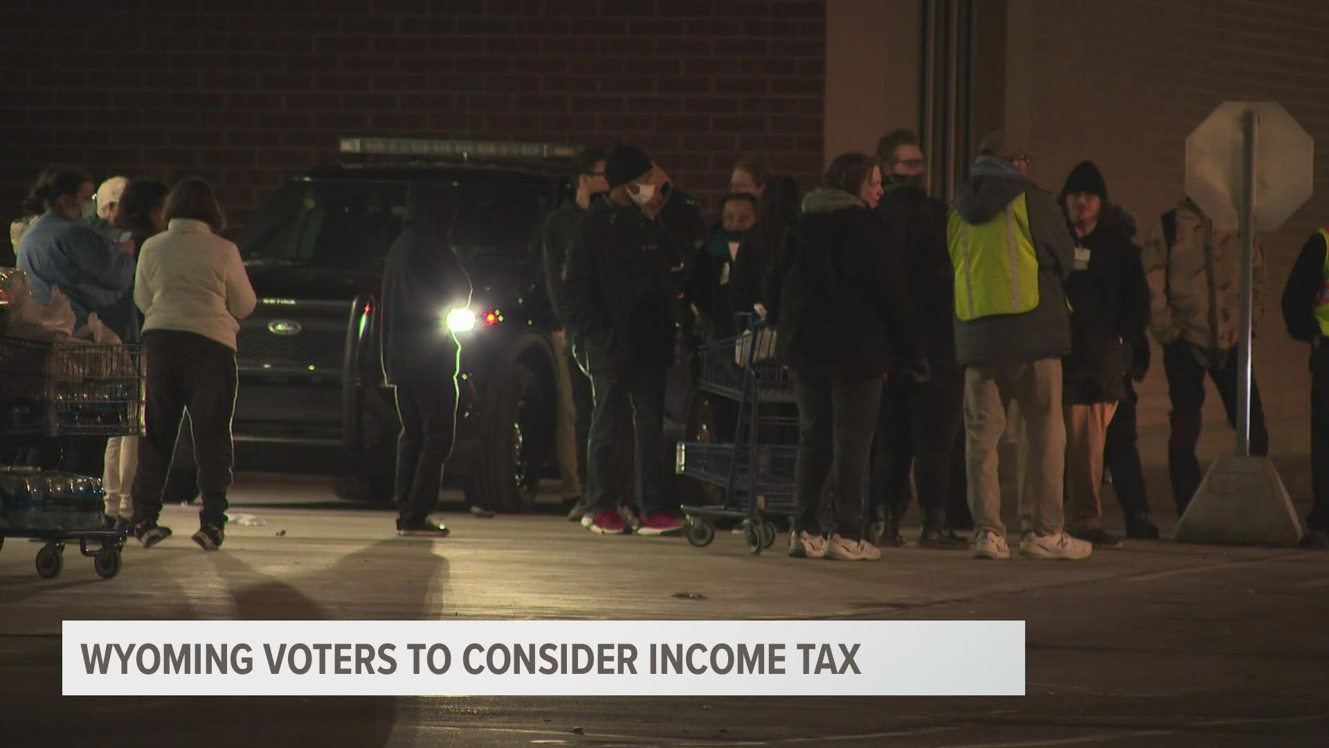 Voters will decide whether income taxes will be collected to add more police and firefighters as well as improve city parks.