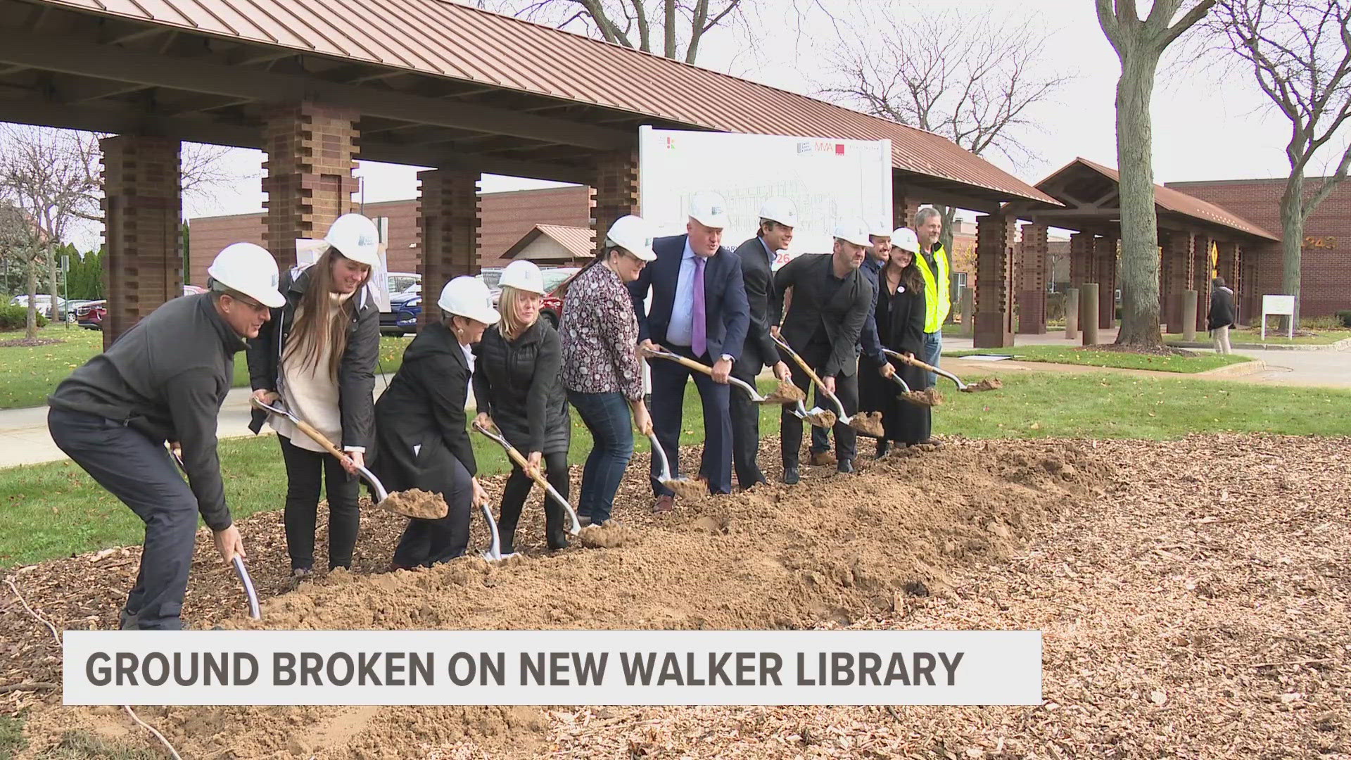 The library is expected to open in two years.